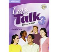 Let's Talk Level 3 Student's Book with Self-study Audio CD: Book and Audio CD. 2nd Edition