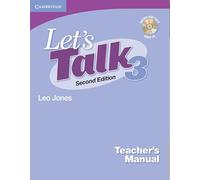 Let's Talk Level 3 Teacher's Manual with Audio CD: 0