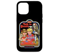 Let's Talk to Ghosts Demon Retro Vintage Funny Adult Humor Custodia per iPhone 12/12 Pro