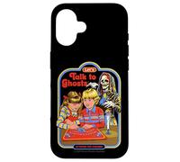 Let's Talk to Ghosts Demon Retro Vintage Funny Adult Humor Custodia per iPhone 16