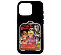 Let's Talk to Ghosts Demon Retro Vintage Funny Adult Humor Custodia per iPhone 16 Pro