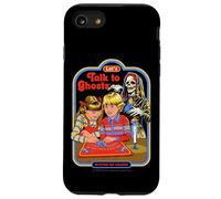Let's Talk to Ghosts Demon Retro Vintage Funny Adult Humor Custodia per iPhone SE (2020) / 7 / 8