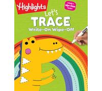 Let's Trace: Dry Erase Letter Tracing Workbook for Kids, Wipe Clean Activity Book with Marker