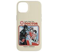 Let's Visit the Doctor Plague Retro Funny Adult Humor Custodia per iPhone 14 Plus