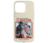 Let's Visit the Doctor Plague Retro Funny Adult Humor Custodia per iPhone 15 Pro Max