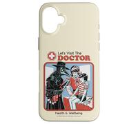 Let's Visit the Doctor Plague Retro Funny Adult Humor Custodia per iPhone 16 Plus