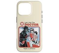 Let's Visit the Doctor Plague Retro Funny Adult Humor Custodia per iPhone 16 Pro