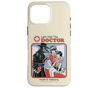 Let's Visit the Doctor Plague Retro Funny Adult Humor Custodia per iPhone 16 Pro Max