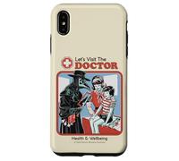 Let's Visit the Doctor Plague Retro Funny Adult Humor Custodia per iPhone XS Max