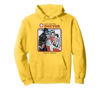 Let's Visit the Doctor Plague Retro Funny Adult Humor Felpa con Cappuccio