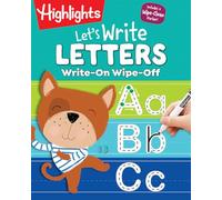 Let's Write Letters: Write and Wipe Handwriting Practice for Kids Ages 3-6, Dry Erase Workbook with Kids Writing Practice, Uppercase and Lowercase Letter Tracing, Mazes and More
