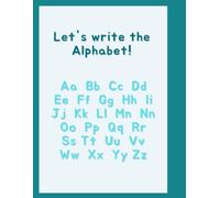 Let's Write The Alphabet Tracing Book