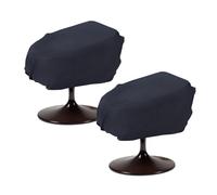 letsinstyle 2 Confezione di Coprisedili Pieghevoli per Barche, Copertura Impermeabile per Sedia da Capitano L20 x P18 x A14, Coprisedie Protettive in Tessuto Oxford 210D