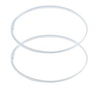 Letsinstyle 2 Rotolo 16.5 piedi 6mm di Larghezza Bianco Acciaio per Molle Disossato, Stecche per Corsetto, Accessorio per Reggicalze In Acciaio Inossidabile per Abiti Da Sposa, Corsetti, Abiti Da Sera