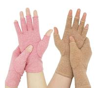 LETSTONY One Compress - Guanti in bambù per artrite, guanti a compressione originali per donne e uomini, per alleviare il dolore alle mani e artrite, tunnel carpale