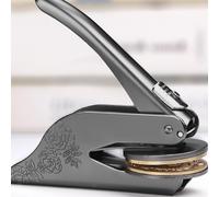 Letter Embosser Stamp portatile Embosser portatile per la scheda Nome libro