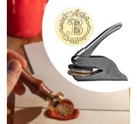 Letter Embosser Stamp portatile Embosser portatile per la scheda Nome libro
