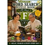 Letter F Word Search Puzzle Book for Seniors: Large Print Brain Games for Memory, Focus and Relaxation