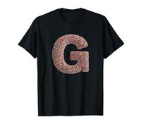 Letter G Candy Rainbow Sprinkles Monogram Men, Women, Kids Maglietta