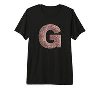 Letter G Candy Rainbow Sprinkles Monogram Men, Women, Kids Maglietta Premium