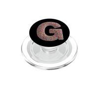 Letter G Candy Rainbow Sprinkles Monogram Men, Women, Kids PopSockets PopGrip per MagSafe