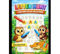 LETTER HUNT: Find and Color the Letters A to Z