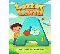 Letter Land: Trace, Puzzle & Color Your Way from A to Z