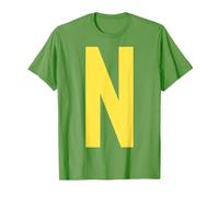 Letter n Funny Group Cobbing Halloween Costume 2025 Famiglia Maglietta