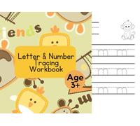 Letter & Number Tracing Workbook: Coloring Activities | Handwriting Practice for Preschoolers Ages 3-5 | Fine Motor Skill Development | Small Format for Little Hands