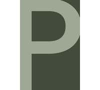 Letter P Lined Personal Notebook 6x9”: Gender neutral minimalist design / 120 pages / lightweight / matte cover / BRANDING BY HENN