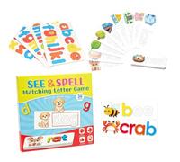 Letter Phonics Flash Cards | Alphabet Fine Motor Phonics Educational Toys |