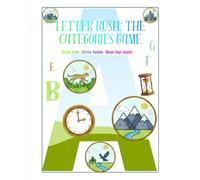 LETTER RUSH: THE CATEGORIES GAME: Think fast. Write faster. Beat the clock!