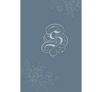 Letter S Elegant Design Paperback Notebook with Subtal Dotted Grid: 100 Sheets 200 Pages Best for Gifts