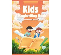 Letter Tracing Book for Kids: Alphabet Handwriting Practice Workbook: Trace Letters A-Z, Numbers & Sight Words for Preschool, Pre-K & Kindergarten - Ages 3 - 5