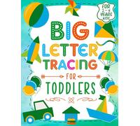 Letter Tracing for Toddlers 2-4 Years: Kids Practice Activity Book with Pen Control to Trace Line, Big Letters, and Numbers!