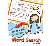 Letter Tracing Workbook Cre Bible Verse Cross word Word Search for (Tascabile)