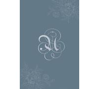 Letter U Elegant Design Hardcover Notebook with Subtle Dotted Grid: 100 Sheets 200 Pages Best for Gifts