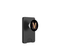 Letter V Candy Rainbow Sprinkles Monogram Men, Women, Kids PopSockets PopWallet per MagSafe