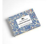 Letter Writing Set: Marbled Paper Design