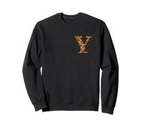 Letter Y First Name Monogram Initial Leopard Print Felpa