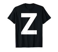Letter Z Group Matching Lazy Halloween Costume Maglietta