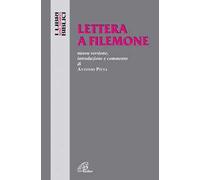 Lettera a Filemone. Nuova versione, introduzione e commento