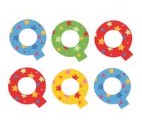 Lettera a forma di stella Q di Bigjigs Toys