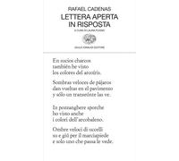 Lettera aperta. In risposta. Testo spagnolo a fronte - Cadenas Rafael