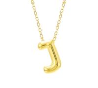 lettera B collana lettera lettera bolla collana collana collana iniziale oro collana ciondolo grosso ciondolo moda gioielli oro gioielli compleanno donna teenager mamma, zinco, Nessuna pietra preziosa