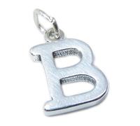 Lettera B iniziale B charm in argento sterling .925 x 1 iniziali charms