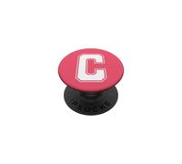 Lettera C Big Bold Capital Varsity Alphabet Monogram PopSockets PopGrip Adesivo