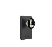 Lettera celeste L Sole Luna Vintage Alfabeto PopSockets PopWallet per MagSafe