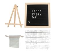 Lettera, cornice in legno, lavagna in feltro, con lettere intercambiabili, per la scuola, l'ospedale, il ristorante, la cameretta dei bambini