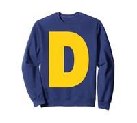 Lettera D Chipmunk Gruppo Corrispondente Halloween Costume Cosplay Felpa